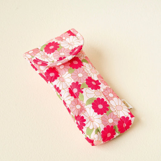 Sunglasses Case | Daisy Craze Hot Pink