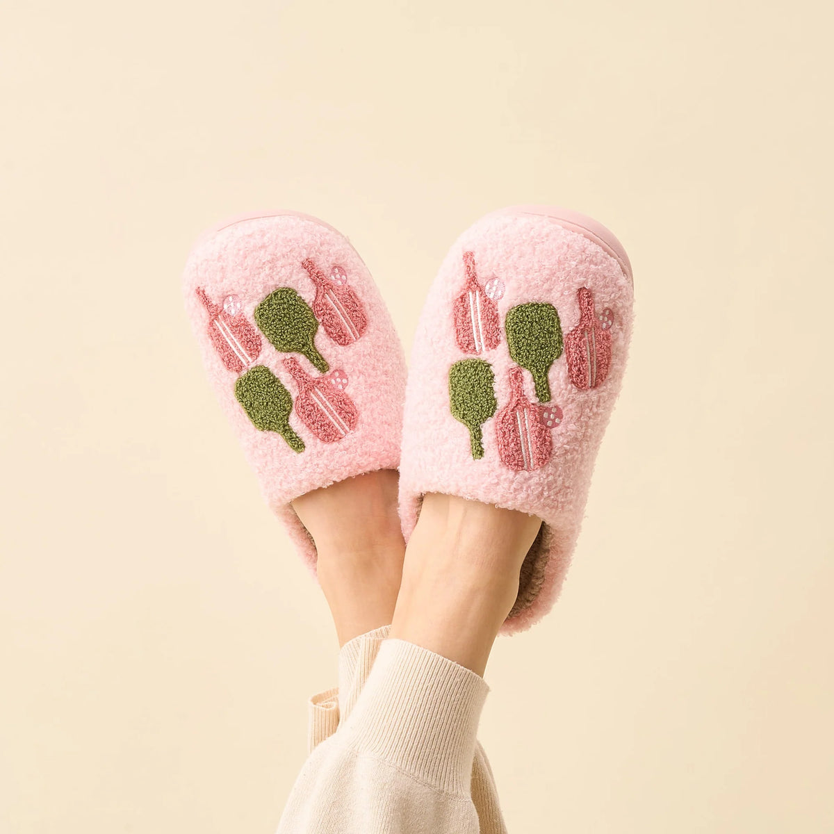 Fuzzy Slippers | Pickleball Club