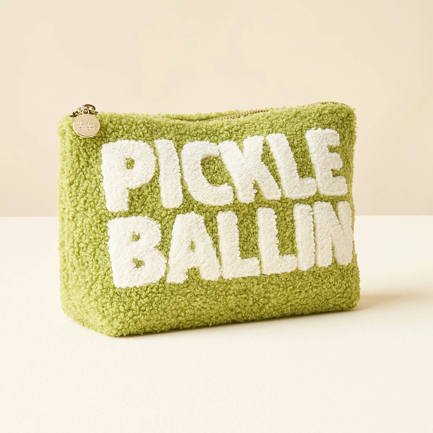 Sherpa Zippered Teddy Pouch | Pickleballin'