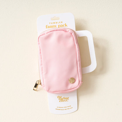 Solid Tumbler Fanny Pack | Dusty Blush