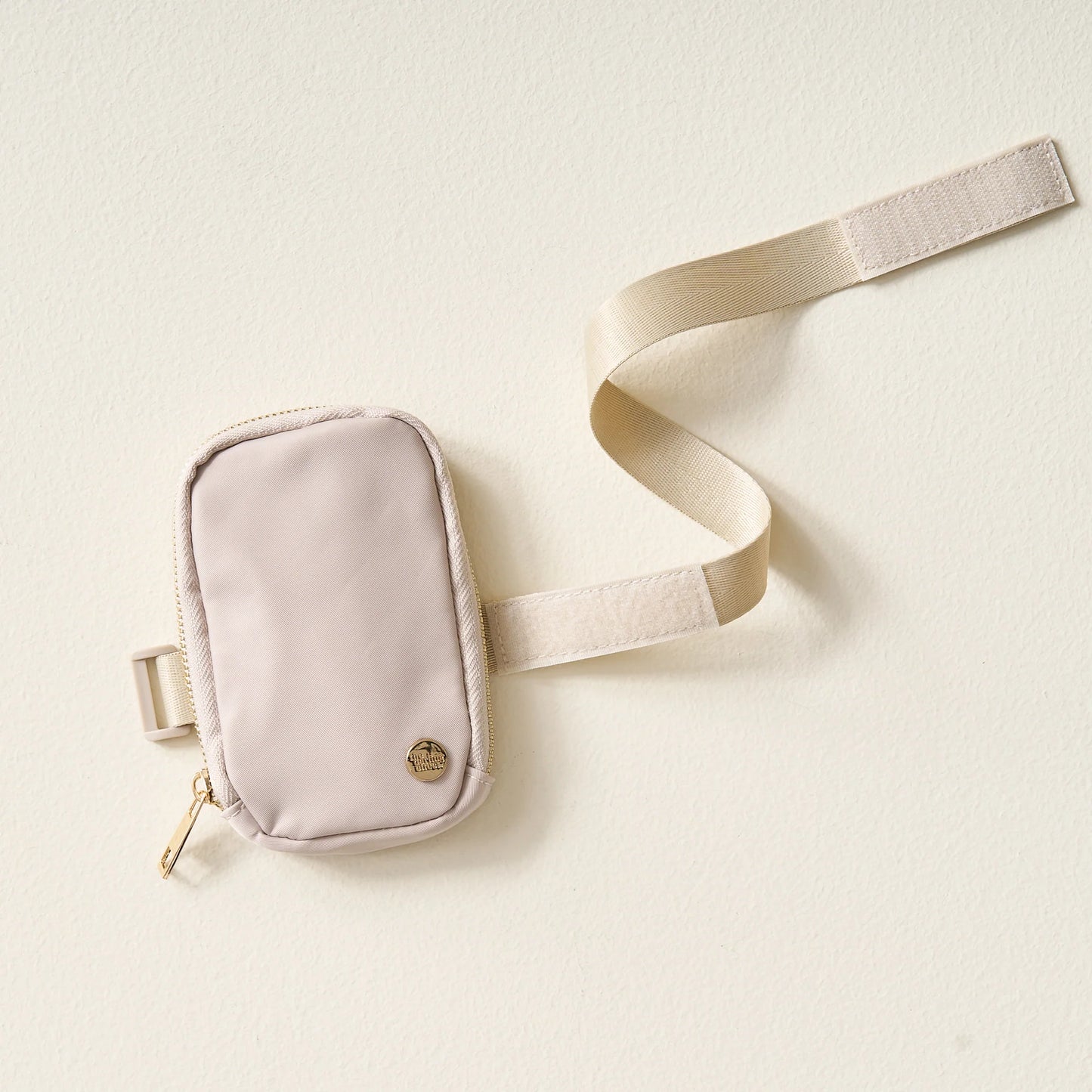 Solid Tumbler Fanny Pack | Natural Beige