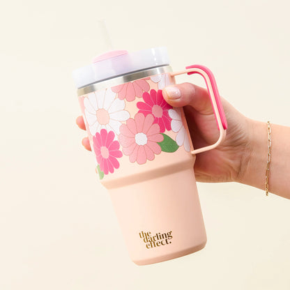 20 oz Tumbler | Daisy Craze Hot Pink