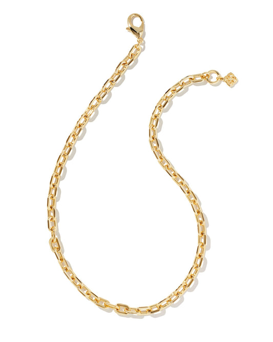 Korinne Chain Necklace | Gold
