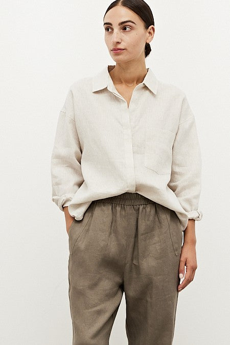 Linen Button Up