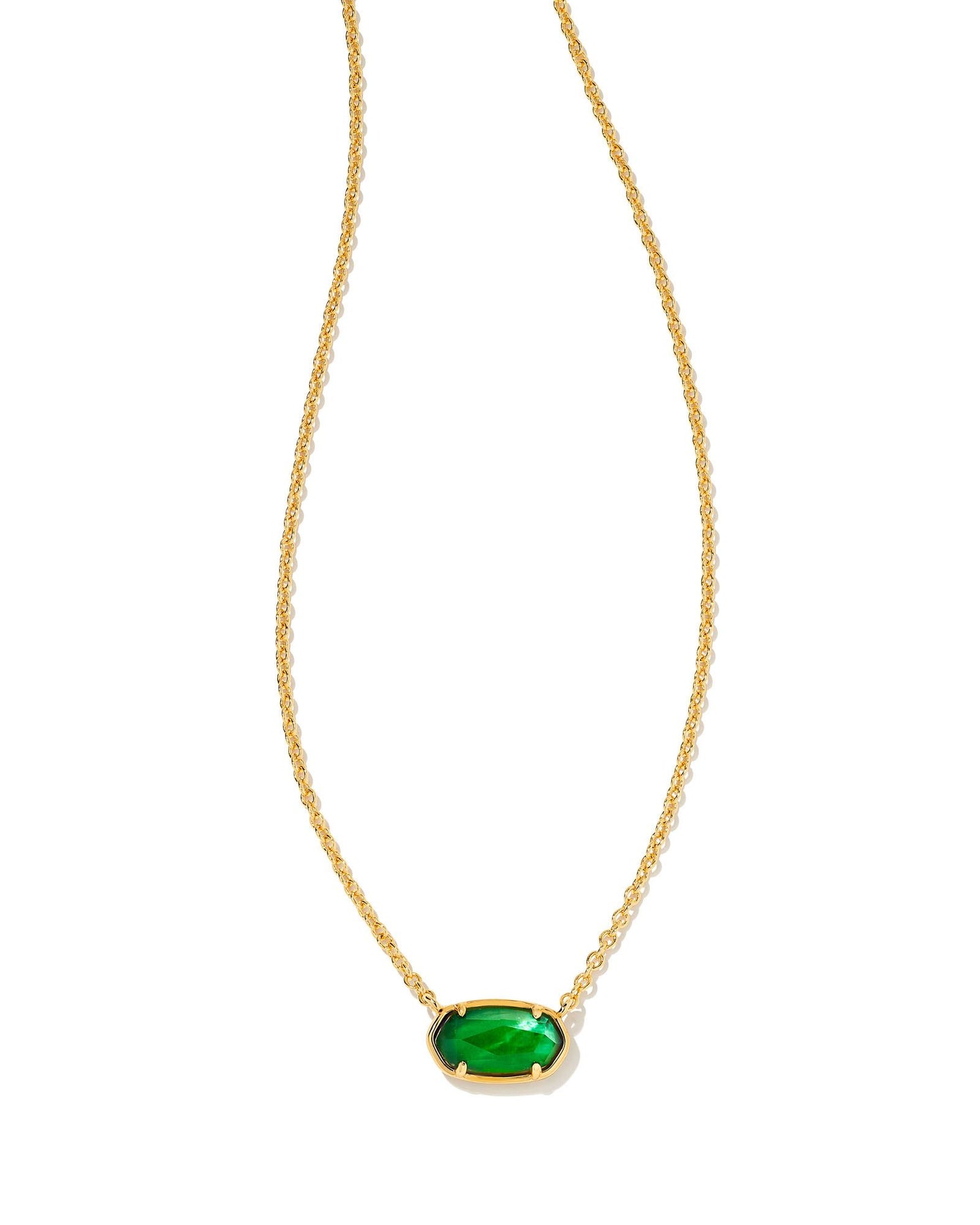 Grayson Short Necklace | Emerald Illusion