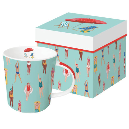 Riviera Swimmers Gift-Boxed Mug