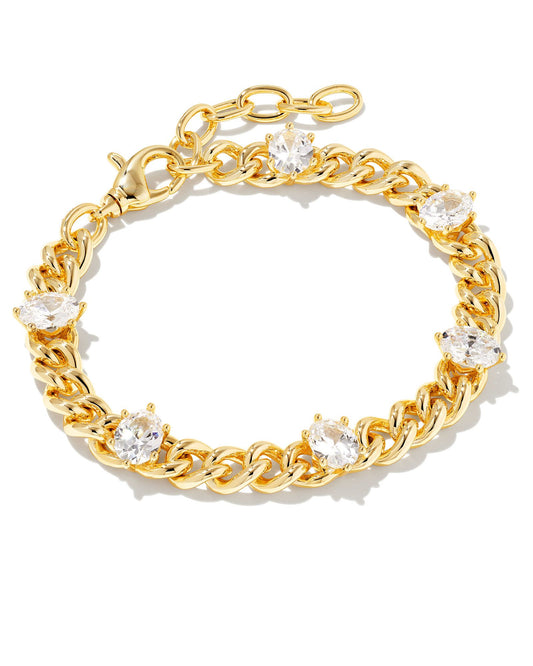 Cailin Crystal Chain Bracelet
