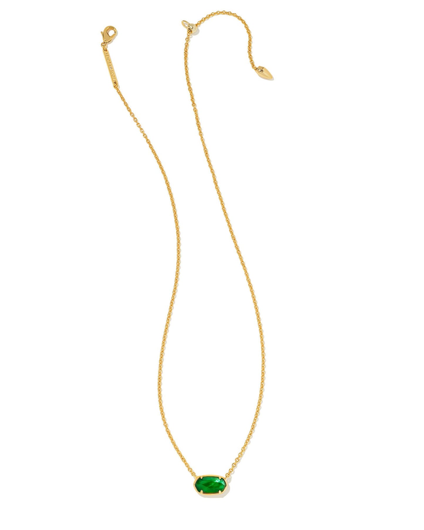 Grayson Short Necklace | Emerald Illusion
