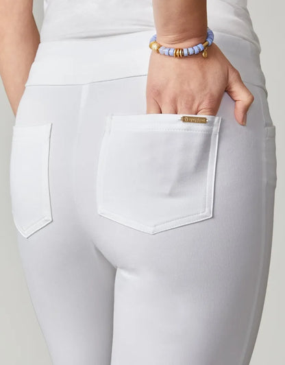 Maren Pull-On Pant | Pearl White