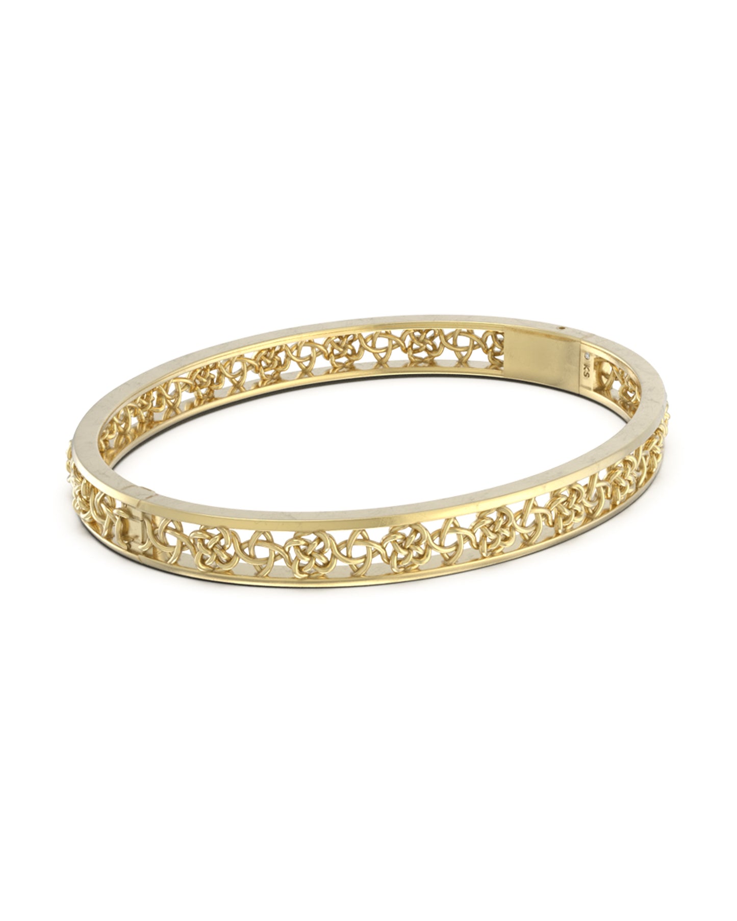 Kelly Bangle Bracelet | Gold Versatile