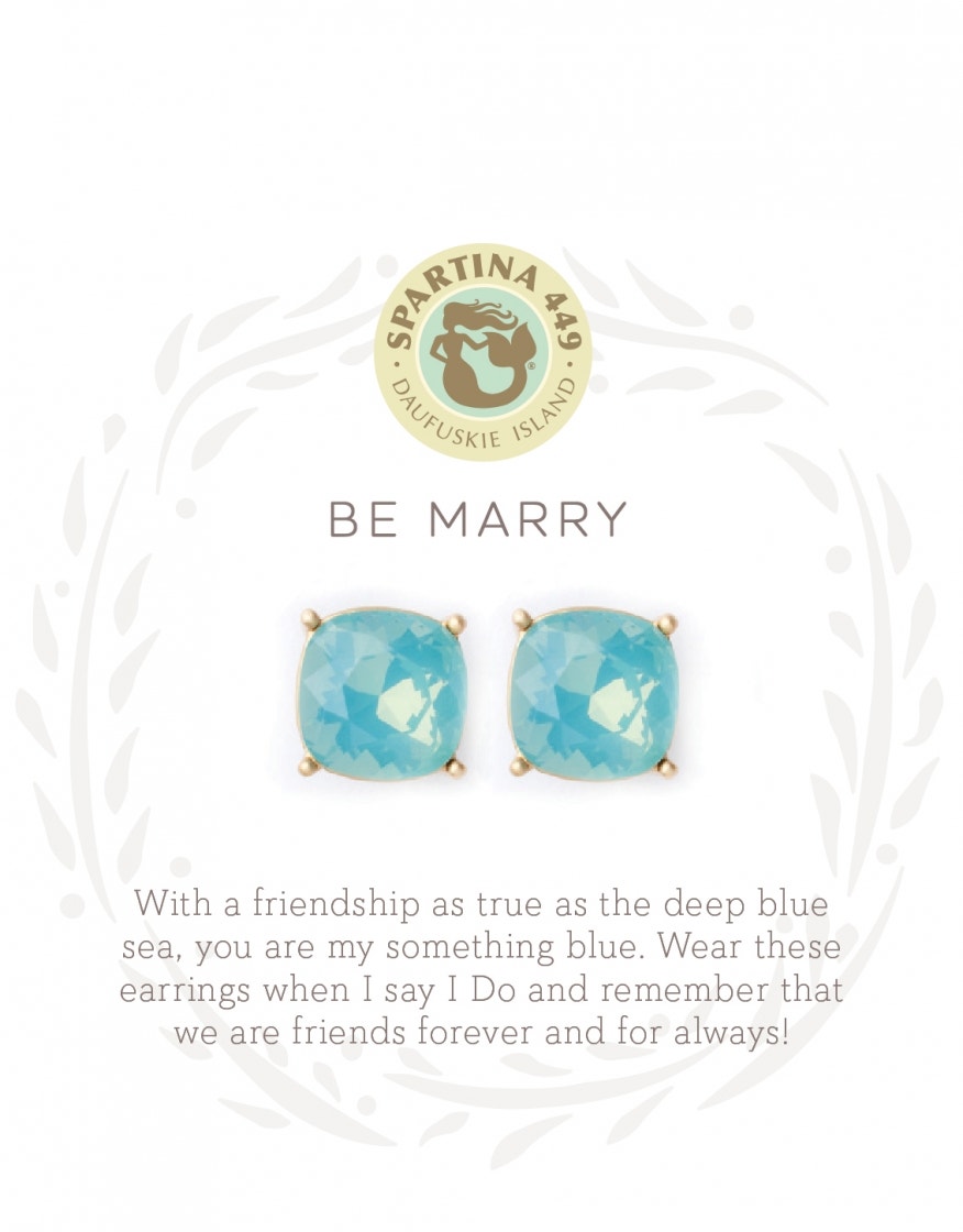 Sea La Vie Stud Earrings | Be Marry/ Something Blue