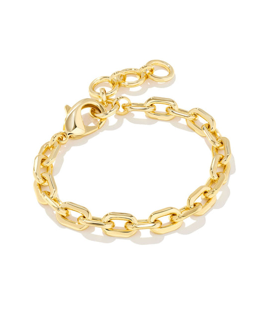 Korinne Chain Bracelet | Gold