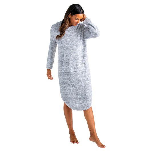 Ultra Soft Marshmallow Hooded Lounger | Heather Spring