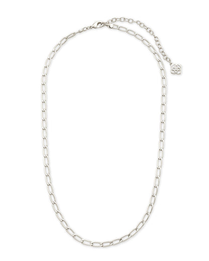 Merrick Chain Necklace In Silver