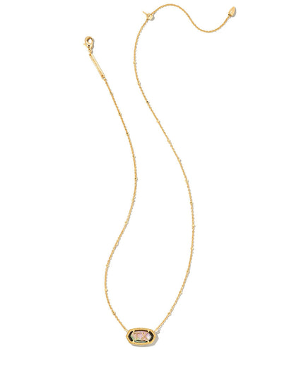 Elisa Gold Texas Necklace | Abalone