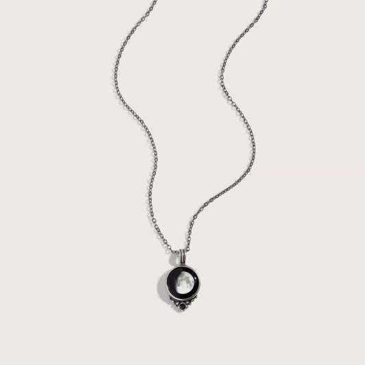 Classic Necklace with Black Swarovski