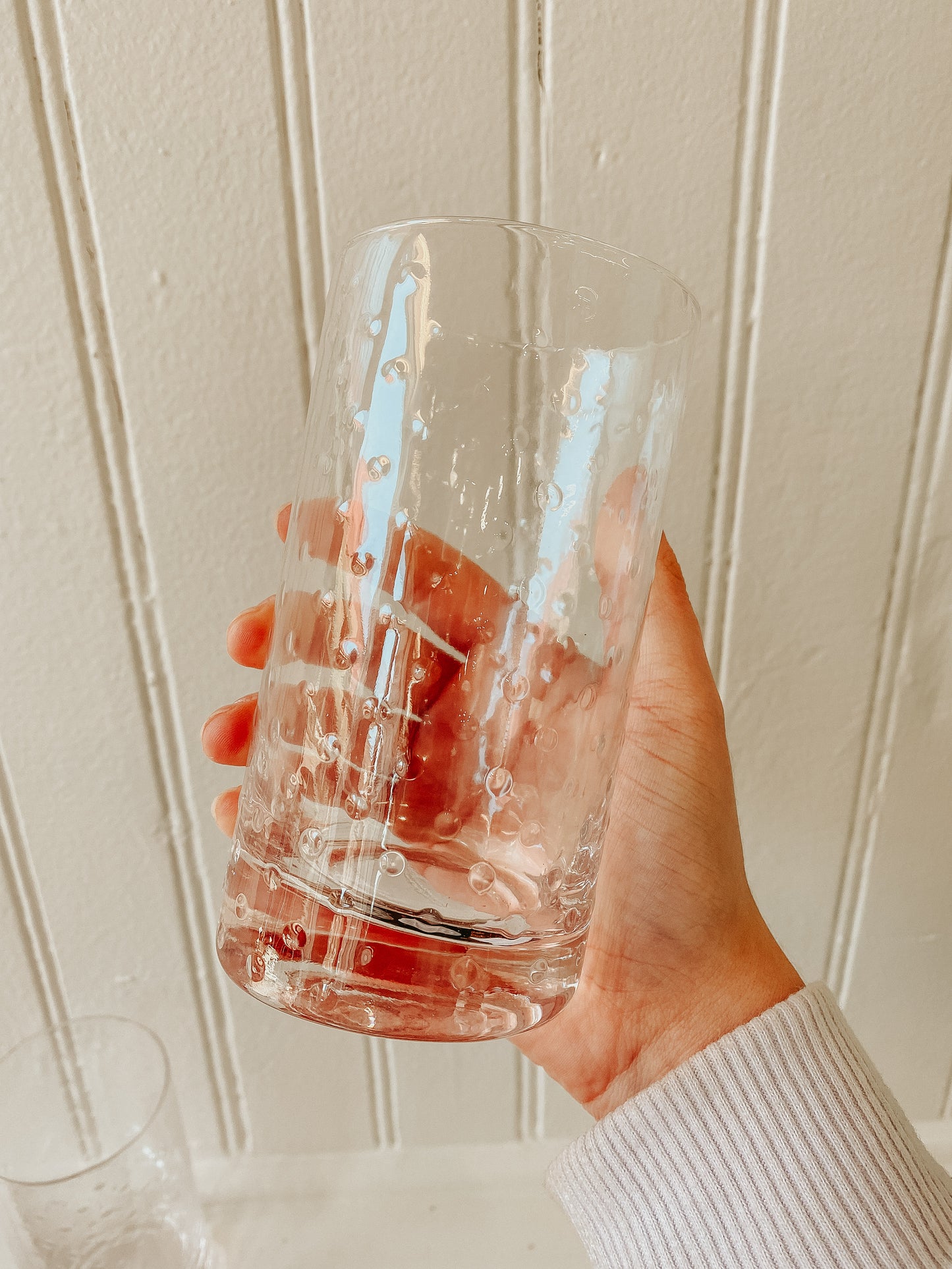 Mercer Hobnail Water Glass