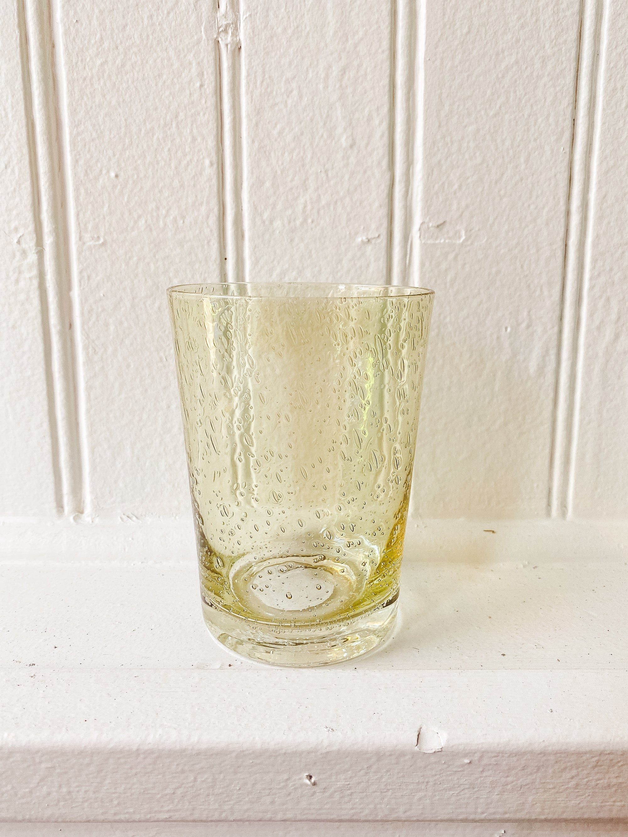 Bubble Glass Drinking Glass, 4 Colors