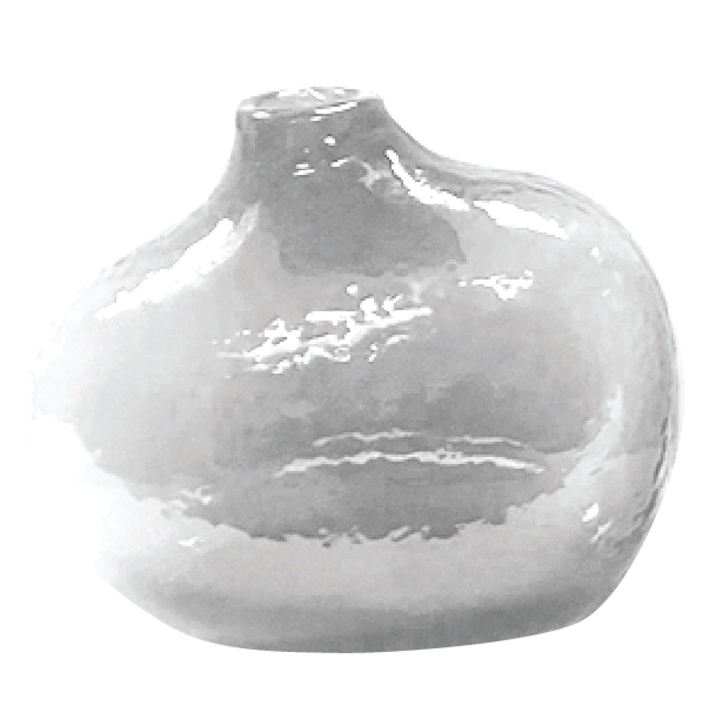 Organic Small Clear Vase