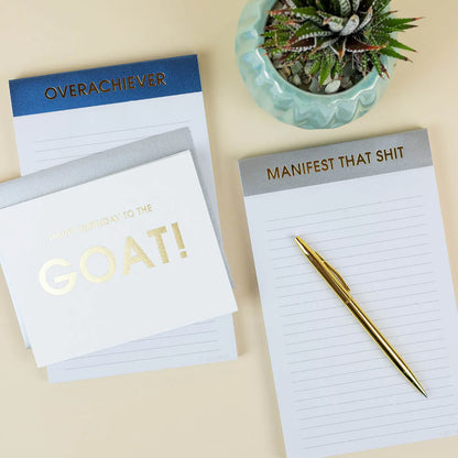 Overachiever Notepad