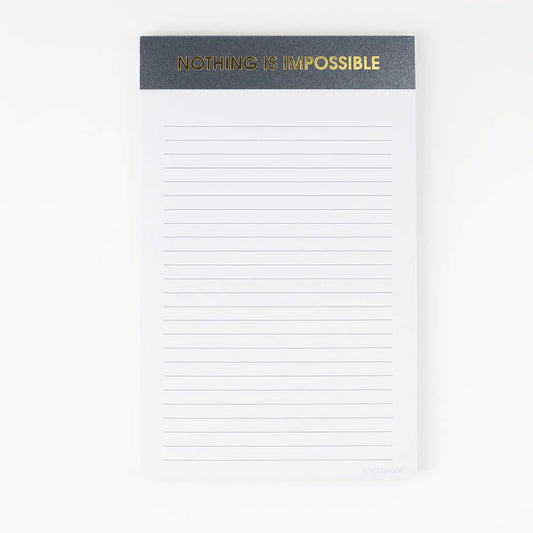 Nothing Is Impossible Notepad