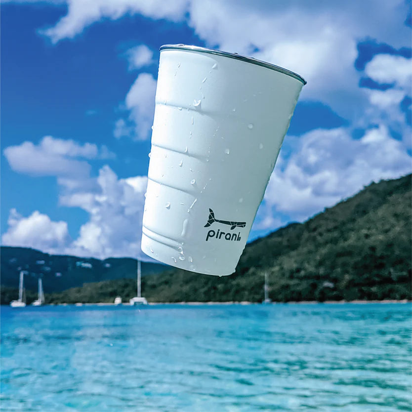 16oz Stainless Steel Insulated Tumbler | Great White