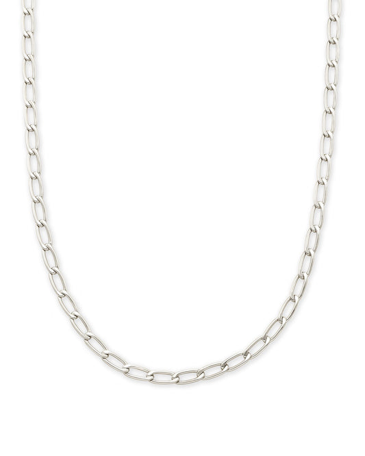 Merrick Chain Necklace In Silver