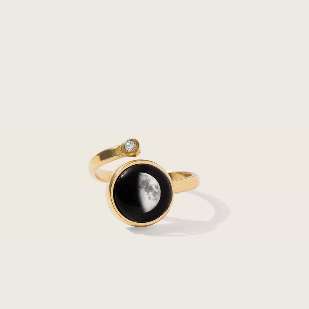 Cosmic Spiral Ring | Gold