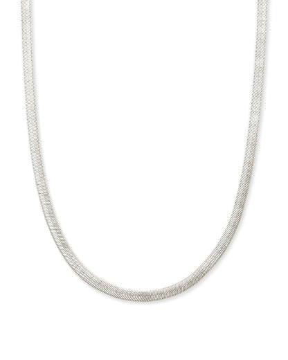 Kassie Chain Necklace In Silver