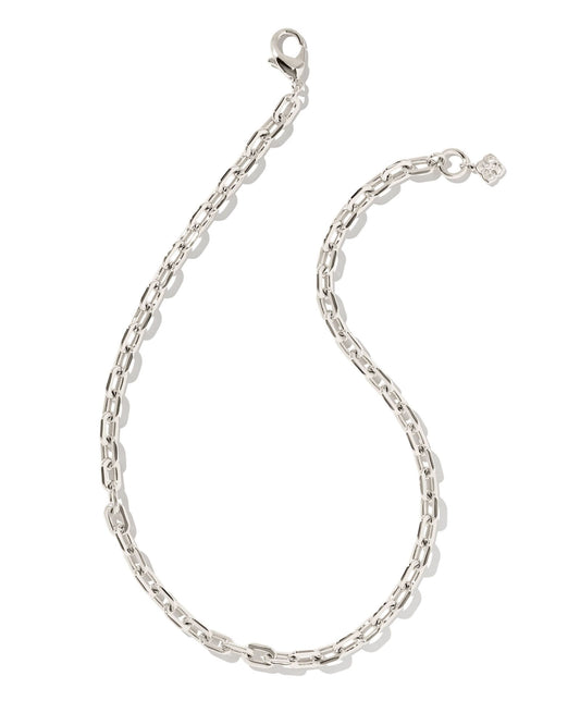 Korinne Chain Necklace | Silver