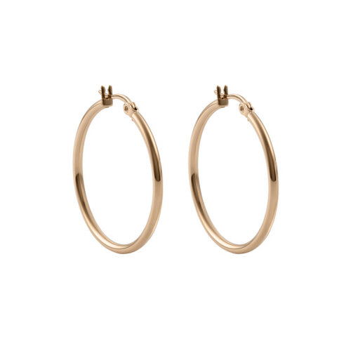 Creole Earring | Valentano Gold 1.18"