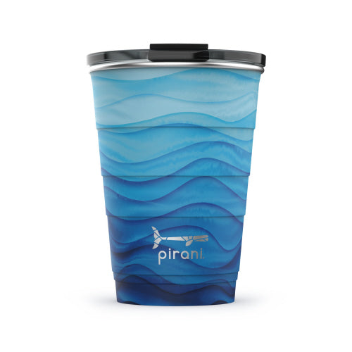 16oz Ombre Stainless Steel Insulated Tumbler | Waves